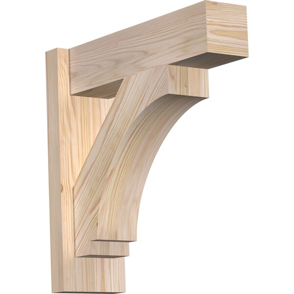 Ekena Millwork Imperial Block Smooth Outlooker, Douglas Fir, 5 1/2"W x 18"D x 18"H OUT06X18X18IMP05SDF - main